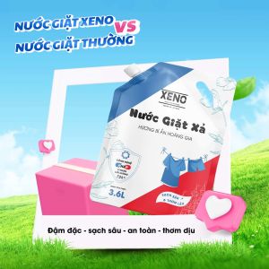 So sánh nước giặt xả XENO với nước giặt thông thường – Nên chọn loại nào?